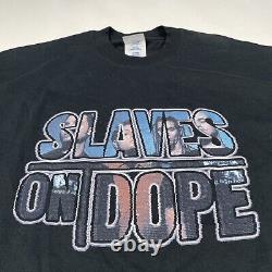 Vintage Slaves On Dope They Are The Ones On The Tv Size XL T Shirt RARE METAL