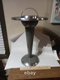 Vintage Smokador 23 Metal Pedestal Ashtray Mid Century/Space AGE VIBE RARE MINT