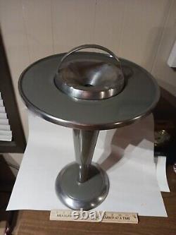 Vintage Smokador 23 Metal Pedestal Ashtray Mid Century/Space AGE VIBE RARE MINT