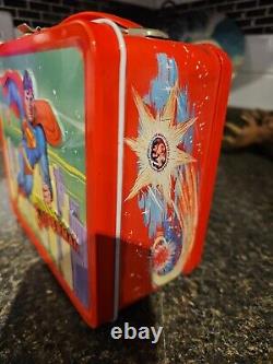 Vintage Superman Lunchbox 1978 Metal Rare Aladdin -Fantastic Condition