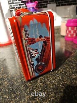 Vintage Superman Lunchbox 1978 Metal Rare Aladdin -Fantastic Condition