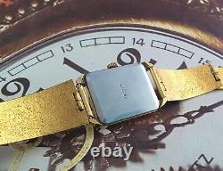 Vintage Watch USSR Luch VERY RARE Soviet WristWatch Poljot 2209 Gold Plated