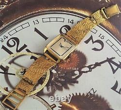 Vintage Watch USSR Luch VERY RARE Soviet WristWatch Poljot 2209 Gold Plated