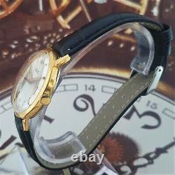 Vintage Watch USSR RAKETA 2609B 21Jewels Very Rare Soviet Wristwatch Gold Plated