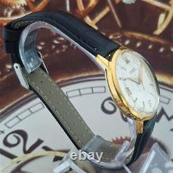 Vintage Watch USSR RAKETA 2609B 21Jewels Very Rare Soviet Wristwatch Gold Plated