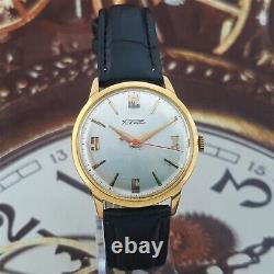 Vintage Watch USSR RAKETA 2609B 21Jewels Very Rare Soviet Wristwatch Gold Plated