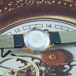 Vintage Watch USSR RAKETA 2609B 21Jewels Very Rare Soviet Wristwatch Gold Plated