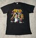 Vintage Anthrax Thrash Metal Shirt 1987 Among The Living Tour Rare European