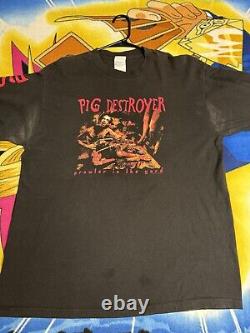 Vintage pig destoyer prowler metal rock band long sleeve RARE