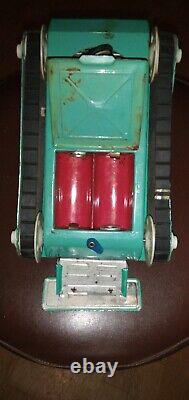 Vintage rare space tank metal Japan toy
