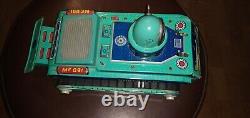 Vintage rare space tank metal Japan toy