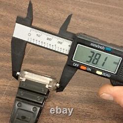 Vtg 1980s Metal Casio Chronograph Alarm DW-5600 (691) Japan H Digital Watch Rare