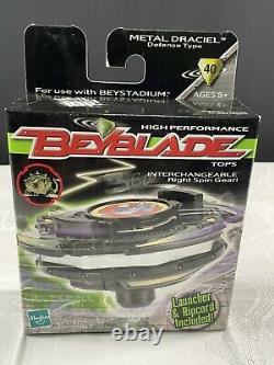 Vtg. RARE Hasbro BEYBLADE METAL DRACIEL BBA40- OLD GENERATION New, Sealed