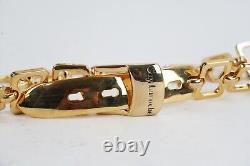 Women's original vintage rare metal (gold) belt Guy Laroche 1980-1990 years