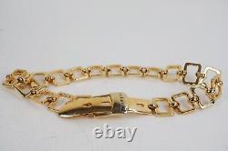 Women's original vintage rare metal (gold) belt Guy Laroche 1980-1990 years