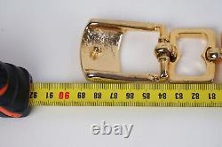 Women's original vintage rare metal (gold) belt Guy Laroche 1980-1990 years