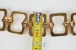 Women's original vintage rare metal (gold) belt Guy Laroche 1980-1990 years