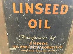 Wow Rare? &? EMP OIL Motor Original Vintage Metal